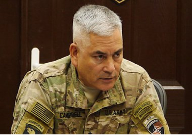 جنرال کمبل: این تظاهرات فرصتی برای یکجا شدن مردم افغانستان است